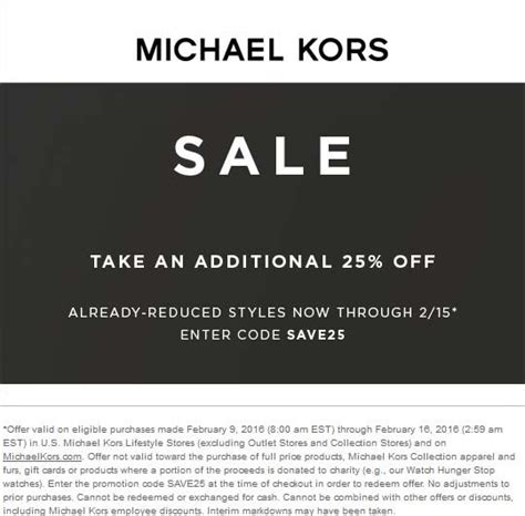 michael kors promo code april 2022|michael kors coupons for women.